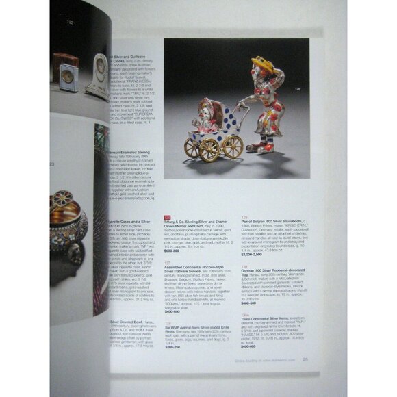 Skinner Auction Catalog 2013 European Furniture Decorative Arts Silver 2676B - Picture 5 of 7